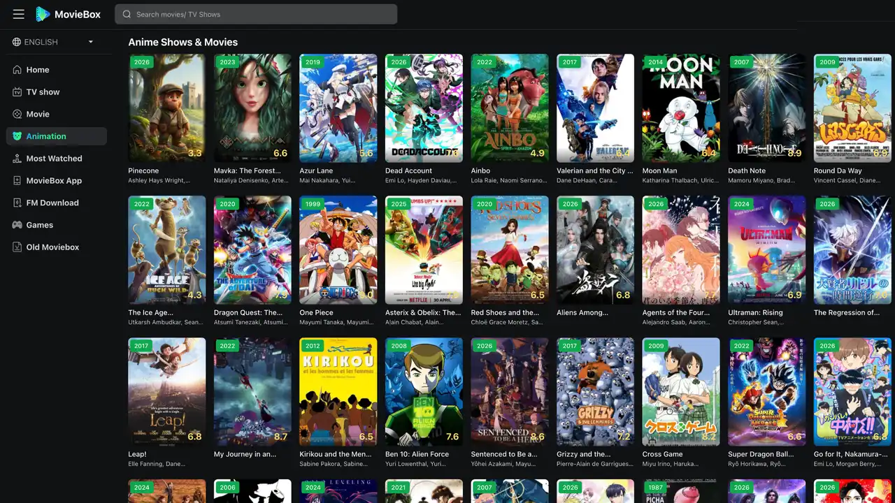 MovieBox APK Download Official V3.2 (For Android) Free 2026 Explore Different Categories on MovieBox