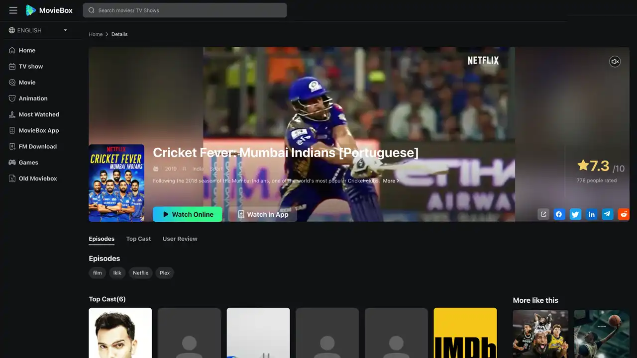 MovieBox APK Download Official V3.2 (For Android) Free 2026 Watch Live Sports on MovieBox